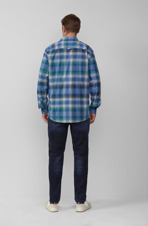 Immagine prodotto S.Oliver Hemd Regular Fit: Kariertes Hemd aus Baumwollstretch mit Brusttasche (XXL)