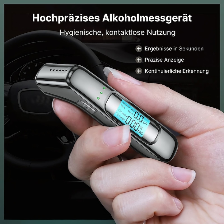 Produktbild Hermex Alkoholtester digitaler LCD-Schnelltest