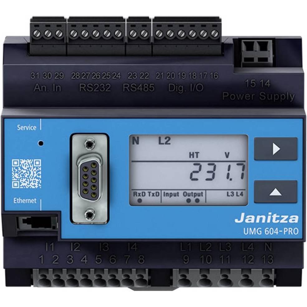 Thumbnail - Janitza Spannungsqualitäts Analysator UMG 604 PRO, Messtechnik