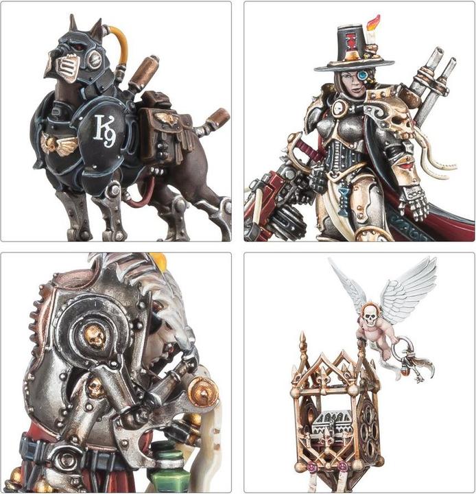 Produktbild Games Workshop Warhammer 40k - Battleforce Agents Imperiaux : Ordo Hereticus (2024) (Kunststoff)
