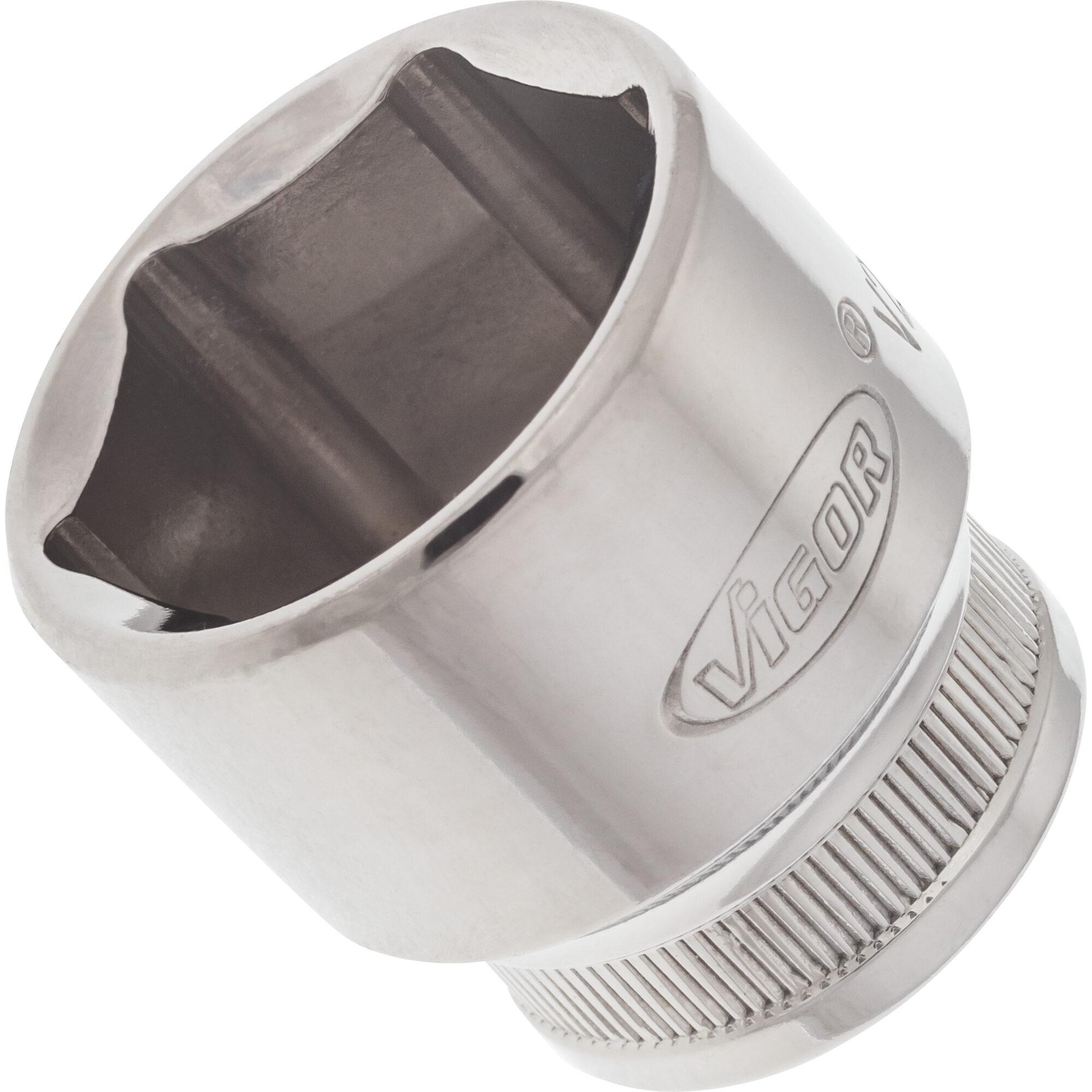 Vigor, Steckschlüssel + Stecknuss, STECKSCHLÜSSEL-EINSATZ 3/8" SW 24 (24 mm)