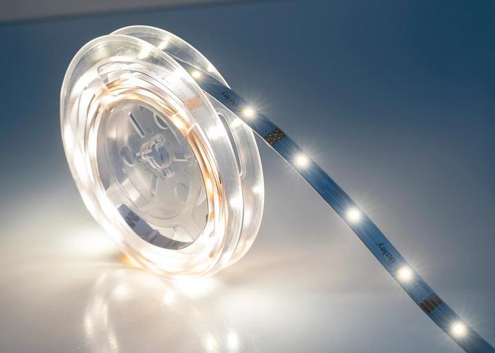 Image du produit Bailey Bande LED, Ecobasic, 3m, 12V, 6.8W, blanc chaud (Blanc chaud, 300 cm, Intérieur)