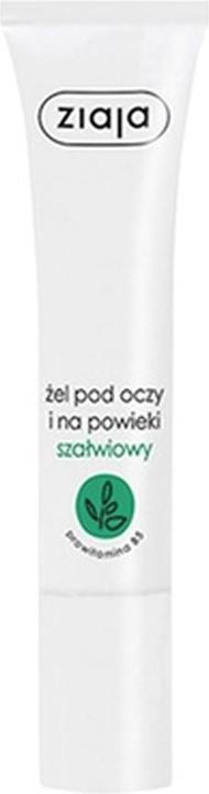 Ziaja Organic Sage Gel For Eyes And Eyelids To Reduce Swelling 15Ml (Eye care gel, Day, 15 ml)
