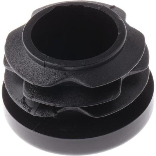 Rs Pro, Profil + Stange, Endkappe rund Schwarz passend für Ø 25.4mm