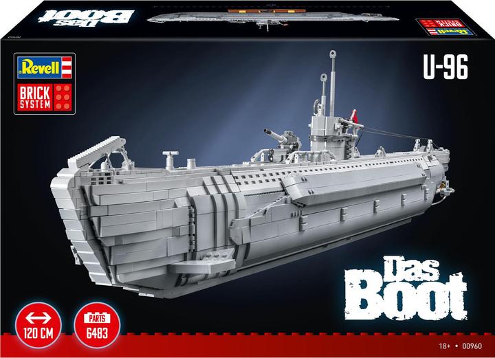 Actual product image Revell German Submarine U-96 Das Boot - Brick System