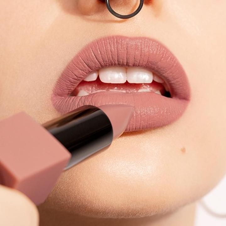 Actual product image 3INA Makeup The Lipstick 257 Wine Red Lipstick with Vitamin E and Shea Butter Long Lasting Matte Cre (Wine red matt)