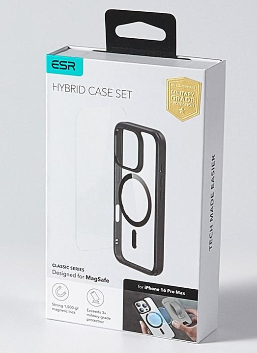 Produktbild ESR Halolock Case + Tempered Glass (Apple iPhone 16 Pro Max)