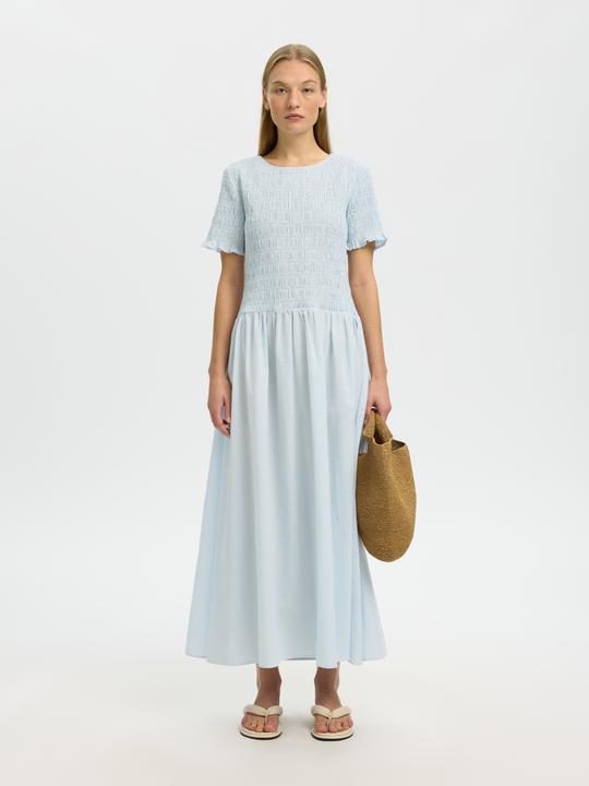 Actual product image Selected Seersucker Maxikleid (36)