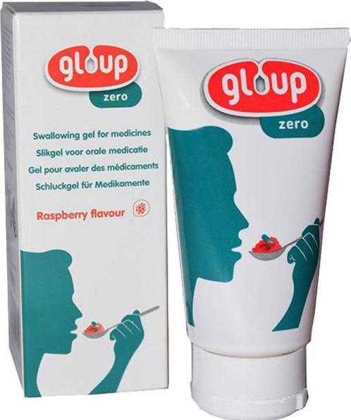 Image du produit Gloup Schluck Gel für Medikamente Zero mit Himbeer-Aroma (1 x, 75 ml, 106 g)