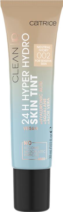 Catrice Clean Id 24H Hyper Hydro Skin Tint (002 Neutral Ivory)