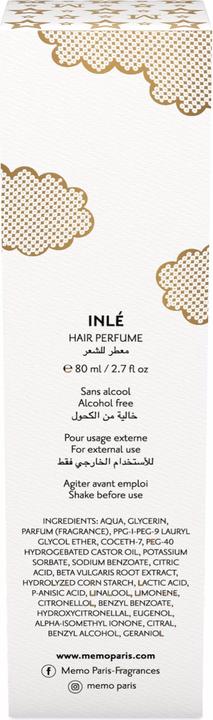 Immagine prodotto Memo Paris Profumo per capelli Inlé (Eau de parfum, 80 ml)