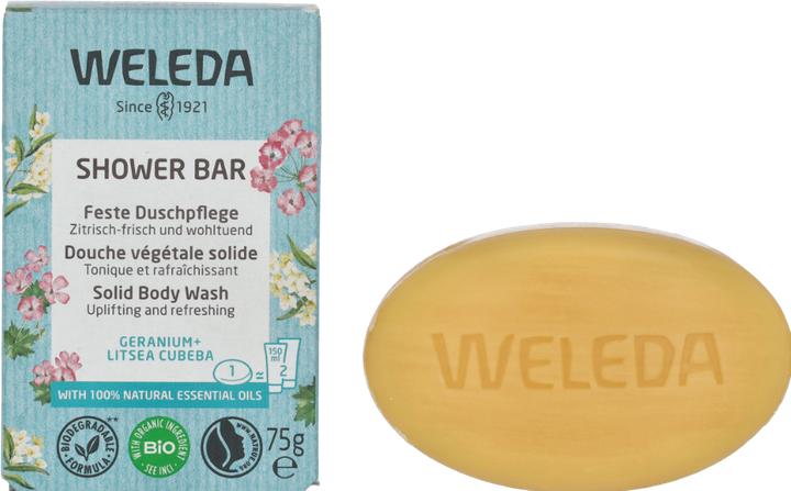 Image du produit Weleda Shower Bar Géranium + Litsea Cubera