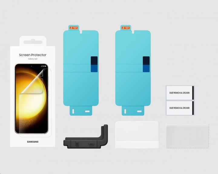 Actual product image Samsung Screen Protector (1 Piece, Samsung Galaxy S23+)