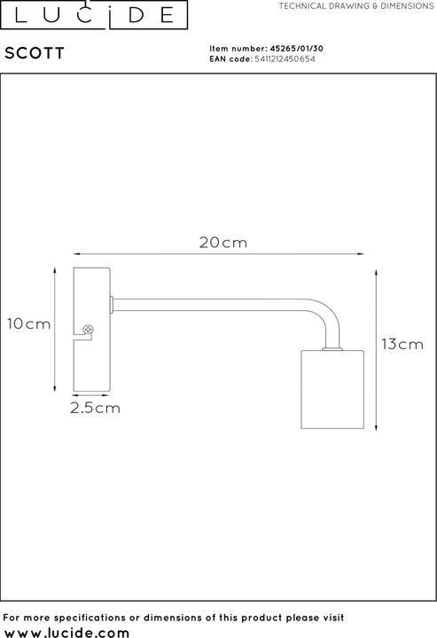 Produktbild Lucide Scott (E27)