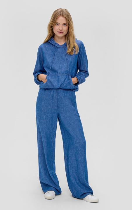 Immagine prodotto S.Oliver Bluse Blusen-Hoodie in Denim-Optik (44)