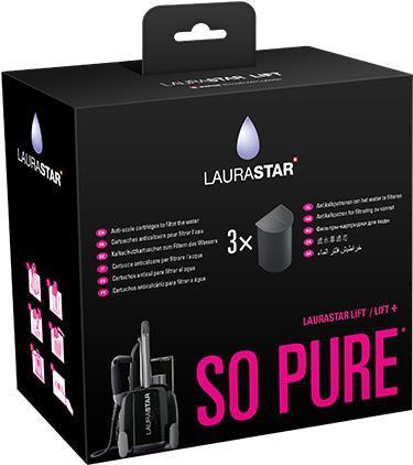 Image du produit Laurastar Cartouche anticalcaire pour filtre l'eau - Lift - pack de 3 (3 x)