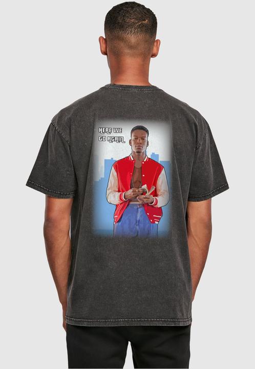 Produktbild Merchcode Grand Start Acid Washed Heavy Oversize Tee - 117853 (XL)