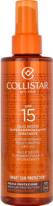 Immagine prodotto Collistar Olio secco superabbronzante Spf 15 (Spray solare, SPF 15, 200 ml, 150 g)