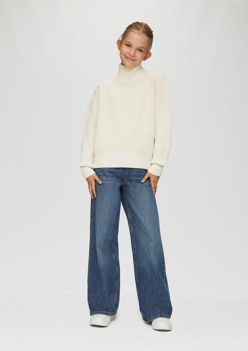 Produktbild S.Oliver Strickpullover Strickpullover mit Stehkragen (S)