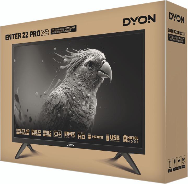 Produktbild Dyon Enter 22 Pro X2 (22", LED, Full HD)