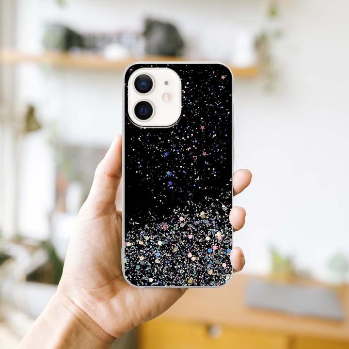 Produktbild Cadorabo TPU Cover funkelnder Glitter (Apple iPhone 12 mini)