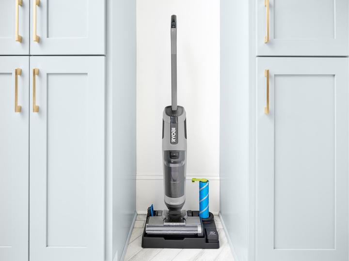 Immagine prodotto Ryobi Akku-Hartbodenreiniger RHFC18BL-0 ohne Akku und Ladegerät