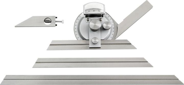 Produktbild RB Messwerkzeuge Universal Winkelmesser-Satz Messbereich 360 Grad Schienenlänge 150-300 mm