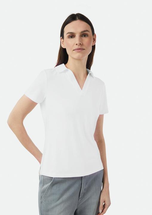 Produktbild Comma T-Shirt Jersey-Poloshirt aus Viskosemix (34)