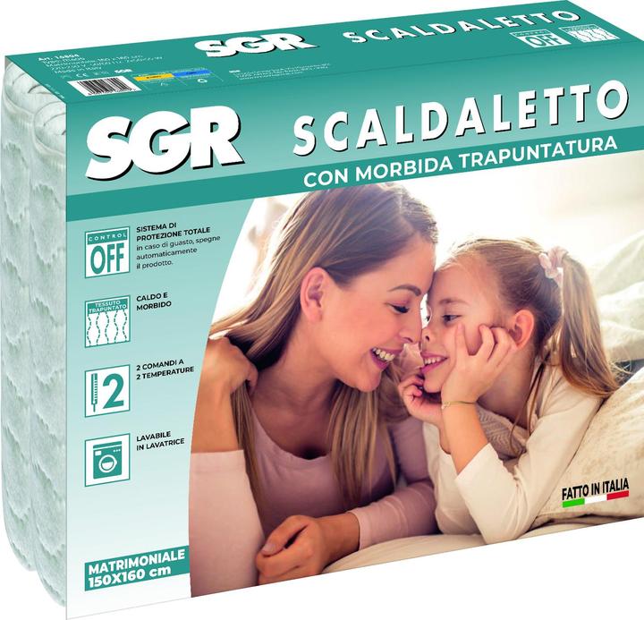 Actual product image Imetec 16804 electric blanket/pillow 55 W White Fabric (160 x 150 cm)