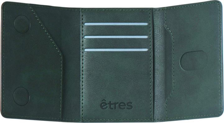 Actual product image Techmade ETRES Magnetic leather wallet without pocket for smartphones