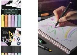 Produktbild Faber-Castell Brush Pen (Assorted colours, 6 x)