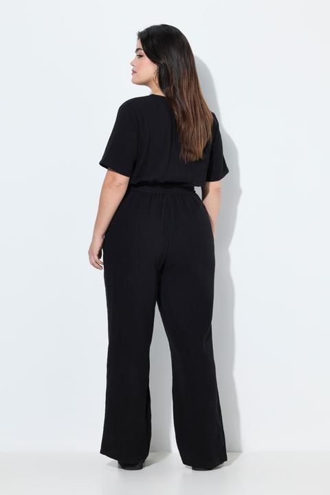 Produktbild Angel of Style Jumpsuit, oversized, Musselin, gerades Bein (46)