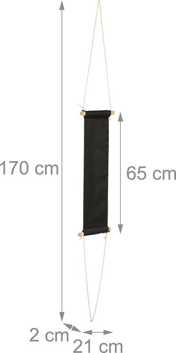 Actual product image Relaxdays Foot hammock