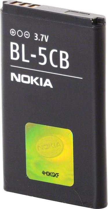 Produktbild Nokia BL-5CB Batterie für Mobiltelefon Li-Ion 800 mAh (Akku, 1616, Nokia 113)