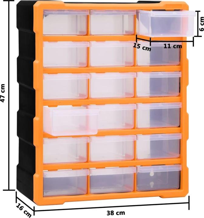 Produktbild vidaXL Multi-Schubladen-Organizer