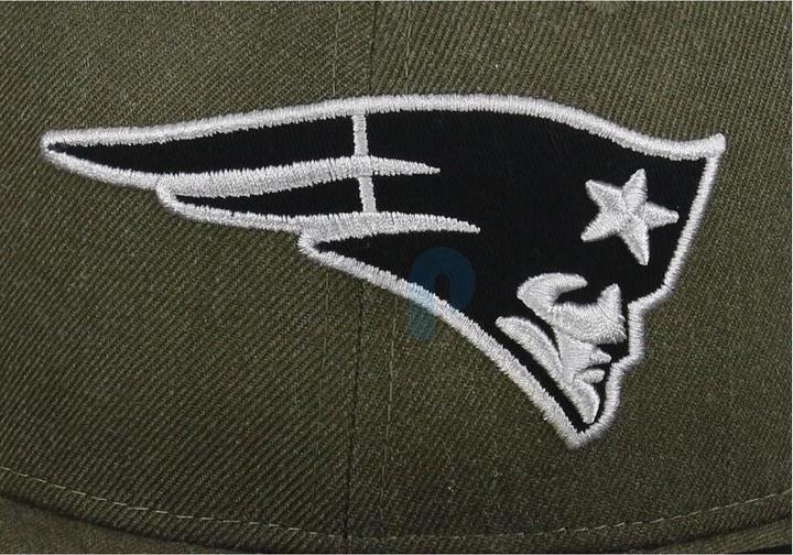 Produktbild New Era NFL - New England Patriots - Heather 59Fifty Cap Oliv 7 5/8 (56)