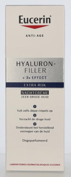 Actual product image Eucerin Hyaluron - Filler Extra Riche Nachtpflege 50 ml (50 ml, Night cream)