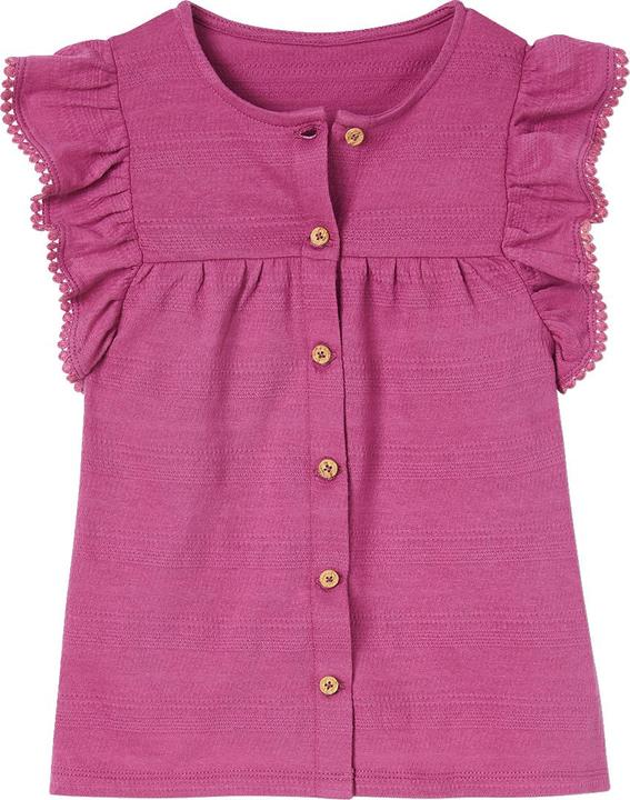 Produktbild Vertbaudet Mädchen-Set: Volant-Top & Shorts