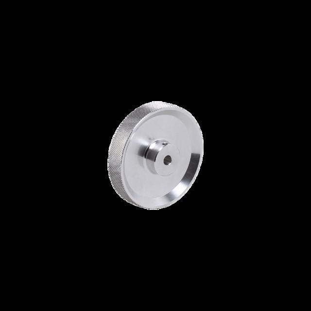 Actual product image IFM Measuring wheel D 63.6mm 10mm aluminium knurl