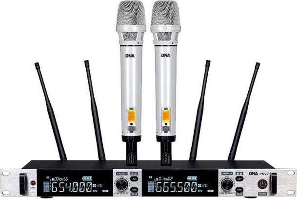 Produktbild Denon DNA PSV 2 drahtloses Mikrofon mit 2 Hand-Transmittern