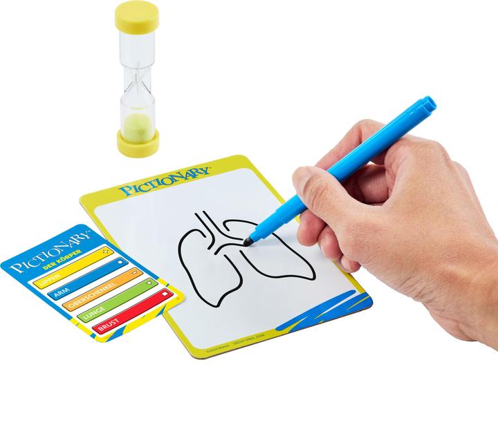 Actual product image Mattel Games Pictionary (German, Swiss German, 2 - 10 Players)