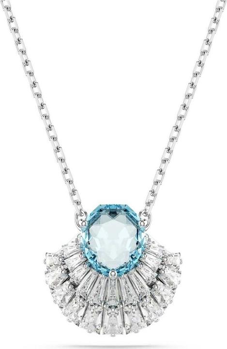 Swarovski Idyllia Halskette Muschel Blau (Swarovski Metall, 45 cm)