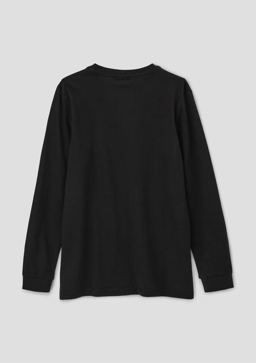Produktbild s.Oliver T-Shirt Longsleeve mit Frontprint (S)