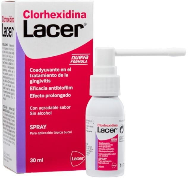 Immagine prodotto Lacer Clorexidina Spray 40 Ml (40 ml, Spray per bocca)