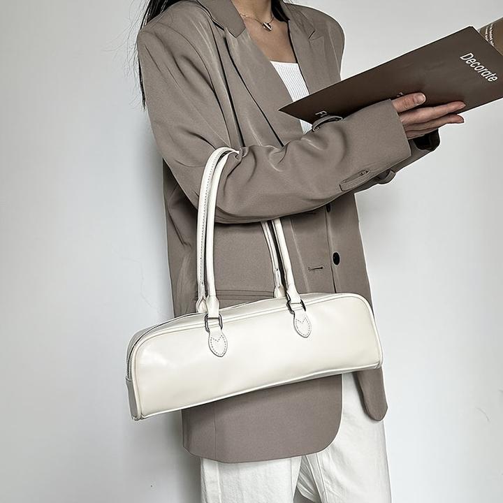 Image du produit Only-Bags.Store Sac à main rétro classique, sac à main long en cuir PU avec fermeture éclair, sac à main à la mode