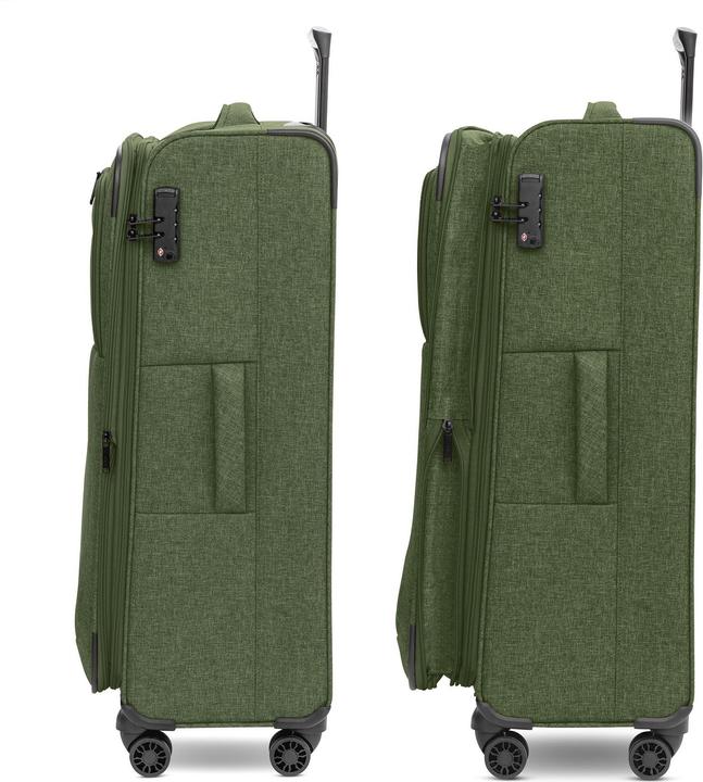 Image du produit Redolz Essentials 12 LARGE Trolley 4 roues 79 cm avec soufflet d'extension (98 l)