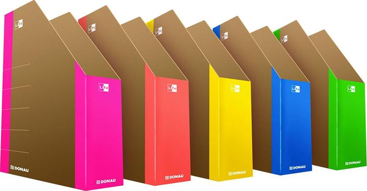 Image du produit Donau Planchette à pince Life 330288111 DIN A4 vert fluo Carton