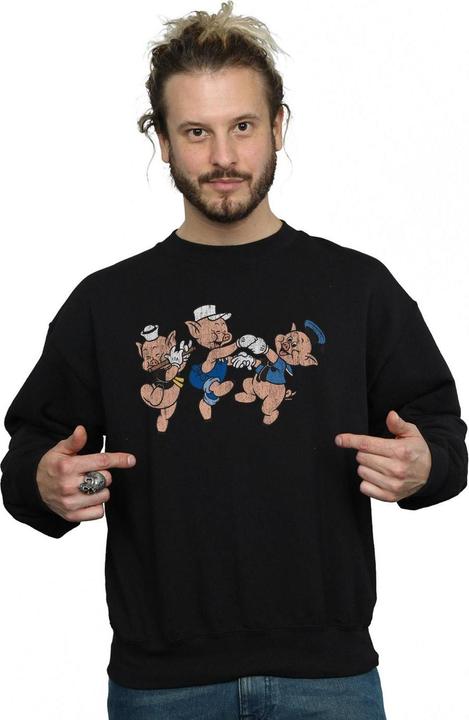 Produktbild Disney Three Little Pigs Having Fun Sweatshirt (3XL)