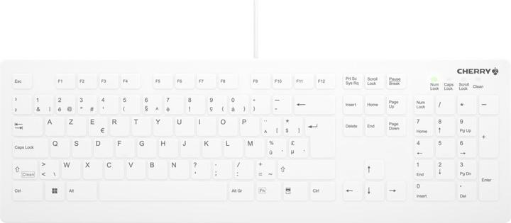 Produktbild CHERRY AK-C8112 MEDICAL KEYBOARD WHITE (BE, Kabelgebunden)