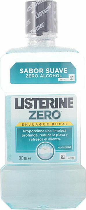 Immagine prodotto Listerine Cool Mint Zero Alcohol (500 ml, Collutorio)